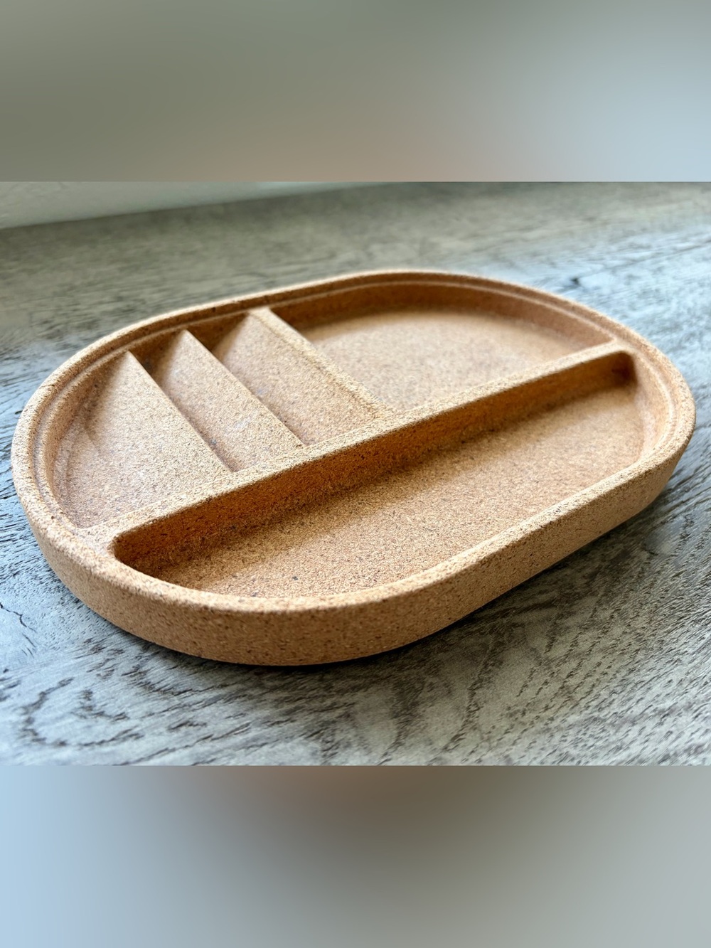 IKEA SAXBORGA CORK ACCESSORIES TRAY